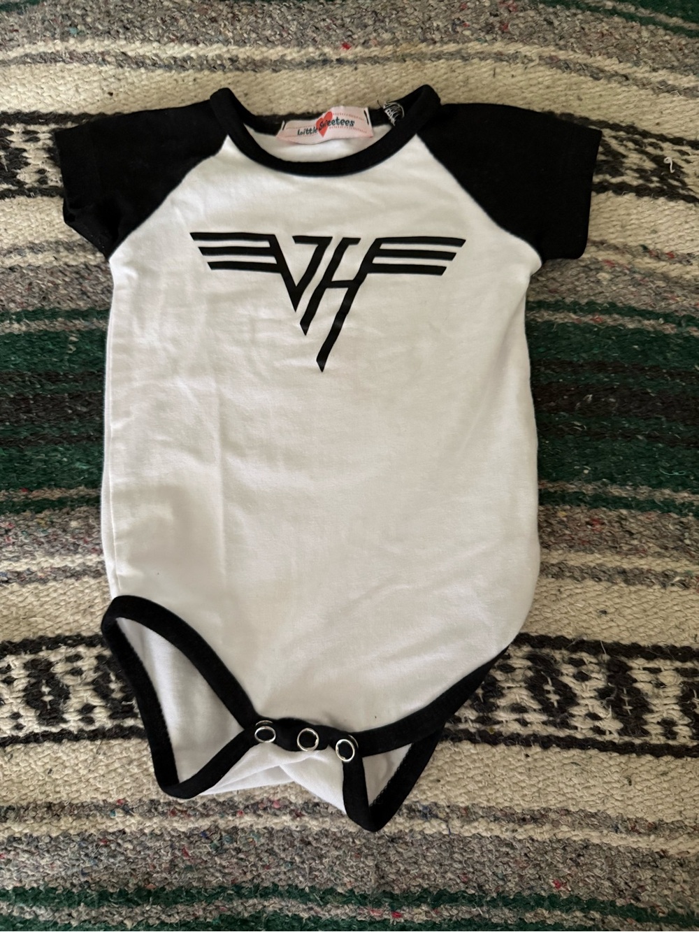 Van Halen newborn onesie